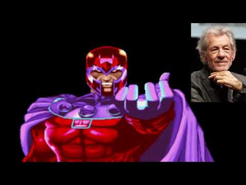 If Ian McKellen voiced Magneto in Marvel Super Heroes