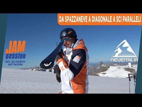 From Snowplow to Parallel-Ski Diagonal - P.14 - Beginner Ski Course