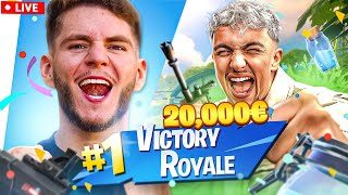 🔴 LIVE :  TOURNOI INOXTAG 20,000€ SUR FORTNITE