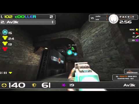 FACEIT - QL Road 2 DreamHack Winter 2013 (QUARTER FINAL: Cooller vs. Av3k)