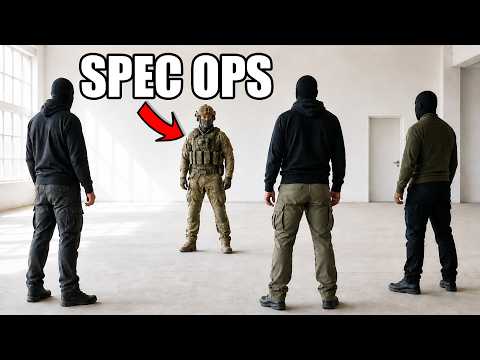 Special Forces Soldier vs 3 Attackers