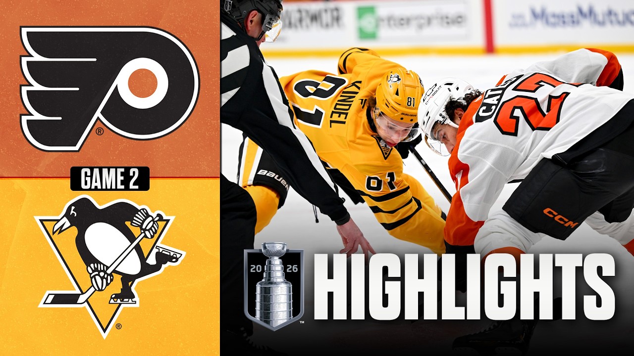Vladar's 27-Save Shutout Stuns Penguins, Flyers Dominate Rivalry Night