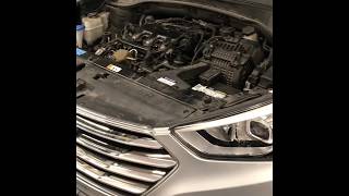 2013 Hyundai Santa Fe crankshaft position sensor replacement with 3.3L engine