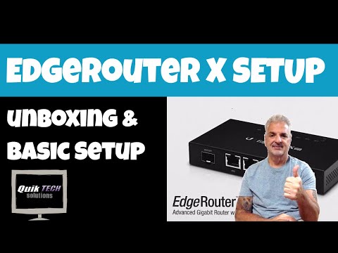 Basic Home Networking Part 1: EdgeRouter X Unboxing & Setup