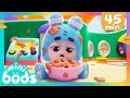 Kekacauan Kue Mangkuk Lulu Minibods Bahasa Kartun Lucu Kocak ​Kartun Anak Anak