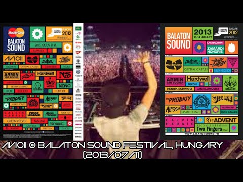 Avicii @ Balaton Sound Festival, Lake Balaton, Zamárdi, Hungary (2013/07/11)