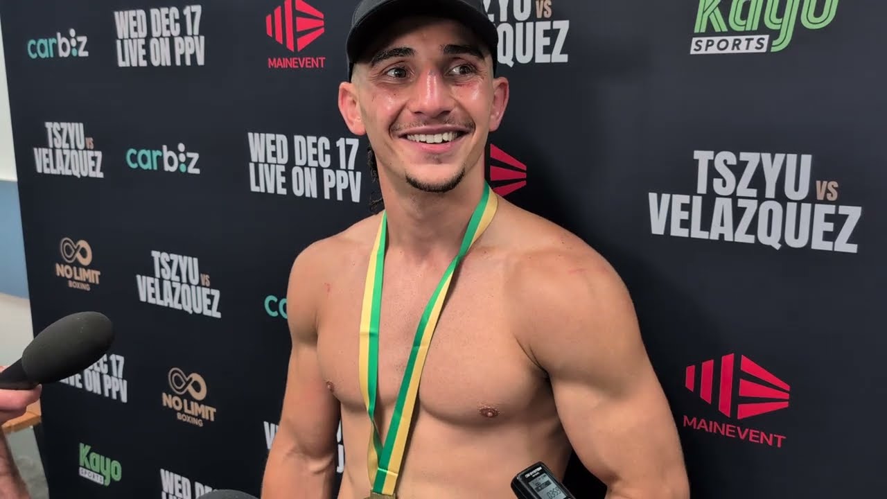 Ahmad Reda Post Fight Interview