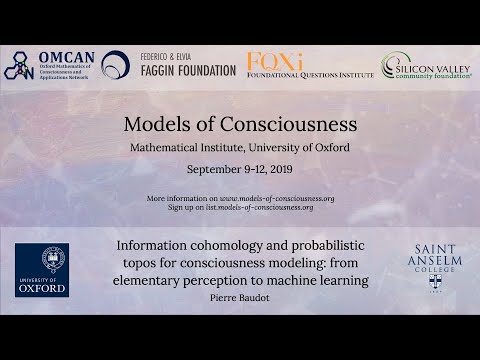 Pierre Baudot - Information cohomology and probabilistic topos for consciousness modeling