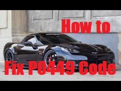 PO449 Check Engine Light Replacing Evaporative Vent Valve Solenoid on Corvette C6 Dorman 911-075