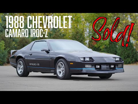1988 Chevrolet Camaro IROC Z28 (CC-1414695) for sale in Milford, Michigan
