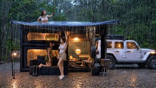 Download lagu I cut my $3,600 2-story air tent in heavy rain camping!😭 mp3 Download lagu I cut my $3,600 2-story air tent in heavy rain camping!😭 mp3