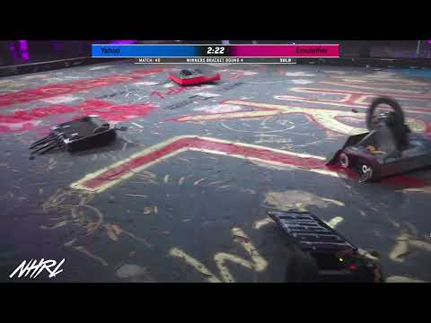 Yahoo vs Emulsifier - 30lb Robot Combat