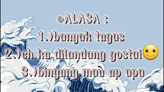 izin hiat 1 bulan😶💔