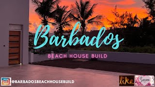 Barbados 🇧🇧 Beach House Build - The sails need tightening!!