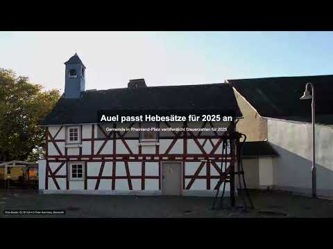 Auel passt Hebesätze für 2025 an - Gewerbesteuer News