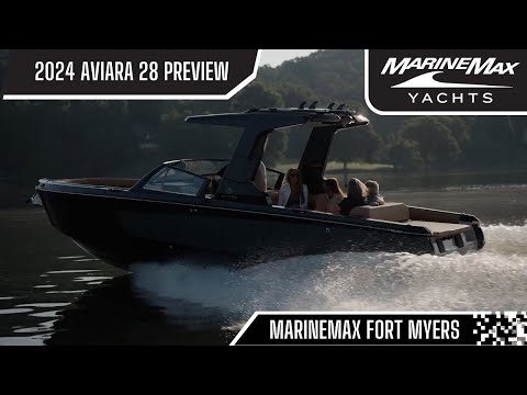 All New 2024 Aviara 28 Preview With MarineMax Fort Myers!
