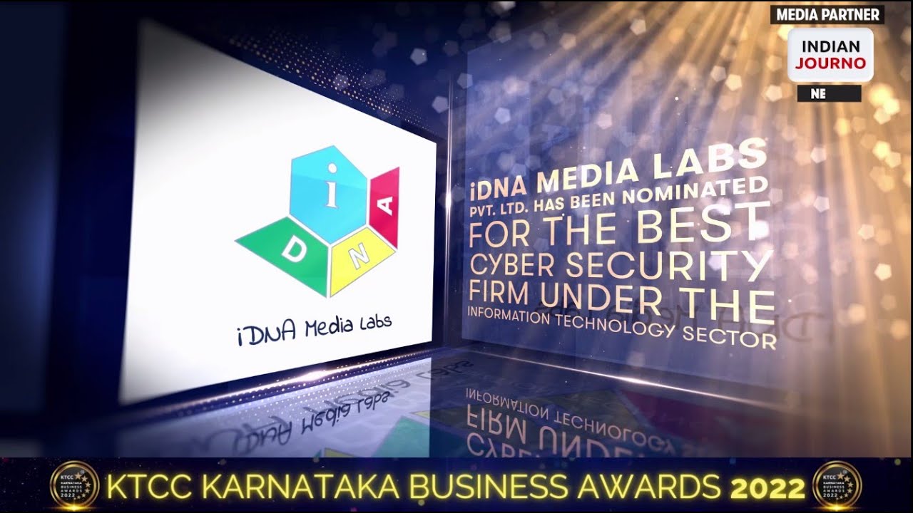 iDNA Media Labs Pvt. Ltd. has been nominated for Best Cyber Security Firm