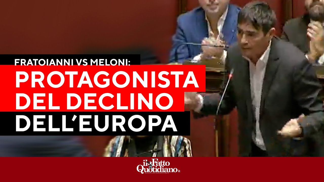 Fratoianni vs Meloni: "Protagonista del declino dell'Europa. Complici della su distruzione"