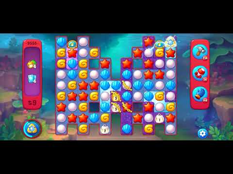 Fishdom Hard level 9555 no boosters フィッシュダム ハード