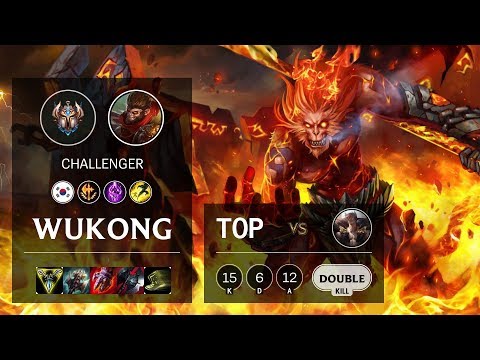Wukong Top vs Sett - KR Challenger Patch 10.6