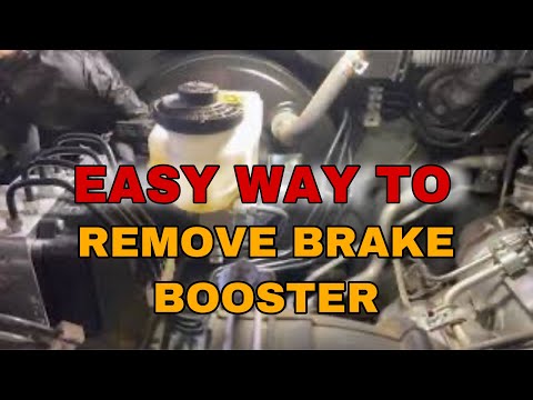 HOW TO : REMOVE BRAKE BOOSTER- TOYOTA EASY WAY