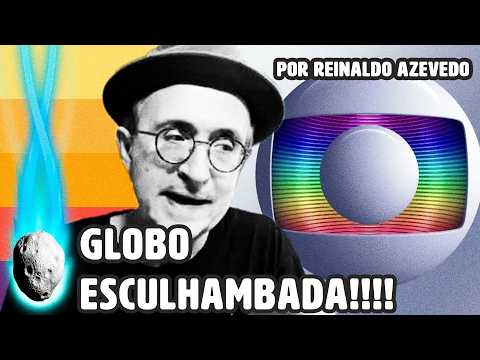 REINALDO AZEVEDO ESCULHAMBA FLÁVIO BOLSONARO E GLOBO POR RENAN SANTOS | PLANTÃO