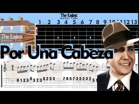 Carlos Gardel - Por una Cabeza Guitar Tab