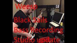 Weesp Black Sails bass rec studio update (extended range fanned fret bass, darkglass microtubes 900)