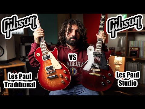 Gibson Les Paul Studio vs Gibson Les Paul Traditional