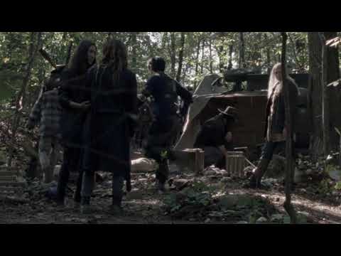 The Walking Dead S09E15 || Magna and Yumiko kiss scene