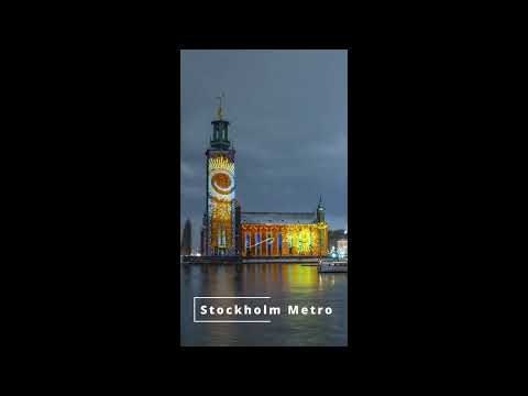 Stockholmer Metro: Die längste Kunstgalerie der Welt#Kurzvideo #Shorts #Shortsfeed