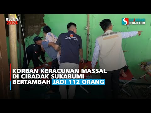 Korban Keracunan Massal di Cibadak Sukabumi Bertambah Jadi 112 Orang