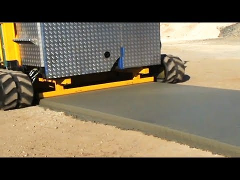 MAN KANN NUR VON EINER SOLCHEN MASCHINE TRÄUMEN. 7 COOLE ERFINDUNGEN FÜR DEN STRAßENBAU