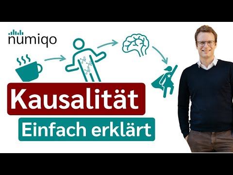 Kausalität (und der Unterschied zur Korrelation) einfach erklärt
