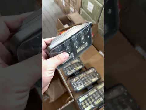 Фара LED прямоугольная 216W 6000K (72 диодов) (25см х 11см х 5см) (ближний + дальний) - фото 1 - id-p1621197150