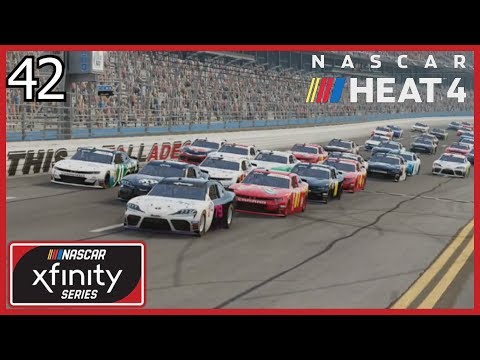 (Look Out We Got Speed At Dega!) NASCAR Heat 4 Career Mode Part #42