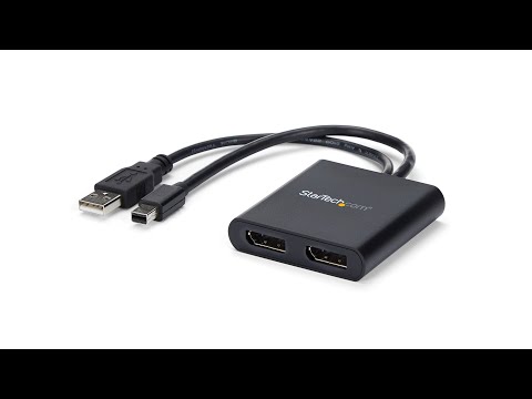 StarTech Mini DisplayPort to 2x DisplayPort MST Hub