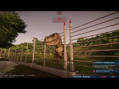 T-REX LET LOOSE what could go wrong