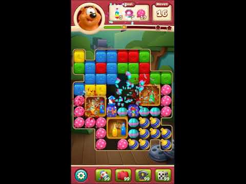 Toon Blast Level 5214 - NO BOOSTERS 🐻🐺🐱 | SKILLGAMING ✔️