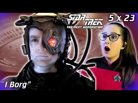 🖖Star Trek: The Next Generation 5x23 I Borg REACTION