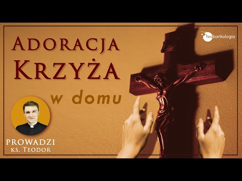 Adoration of the cross at Father Teodor's home