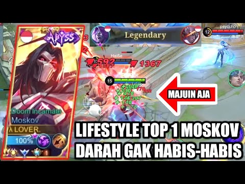 LIFESTYLE MOSKOV TOP 1 SUPREME, BIKIN MUSUH TAK BERDAYA MELAWAN - MOBILE LEGENDS