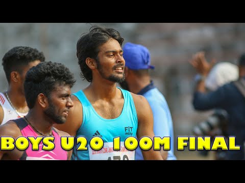 100m Boys U20 Final 32nd South Zone National Junior Athletics Championship 2021