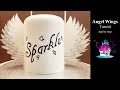 Angel Wings For Cakes Tutorial