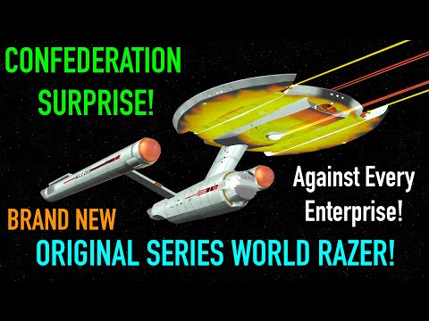 Star Trek Original Series World Razer! VS Every Enterprise - Star Trek Starship Battles