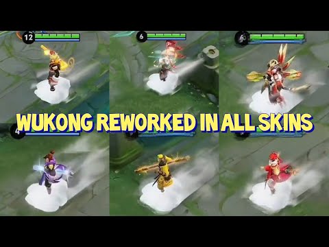 CN TEST | WUKONG REWORKED ON ALL SKINS | HONOR OF KINGS