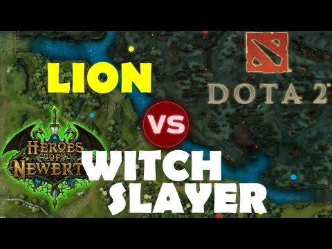 Dota 2 vs HoN - Lion vs Witch Slayer Comparison
