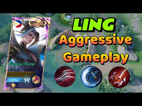 Ling Unstoppable Gameplay  🔥| 86% Winrate | Uploading My Draft
