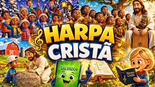 Coletânea Harpa Cristã COM LEGENDA | As mais tocadas da harpa | Hinos da Harpa | Música Gospel | 1