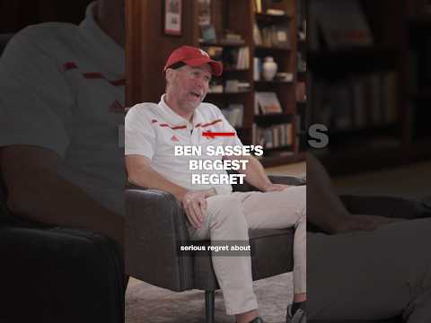 Ben Sasse’s biggest regret
